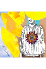 Charger l'image dans la galerie, N°72 - PULL UPCYCLÉ - L