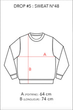 Charger l'image dans la galerie, N°48 - SWEAT UPCYCLÉ - L