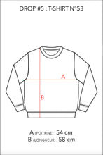Charger l'image dans la galerie, N°53 - T-SHIRT UPCYCLÉ - M