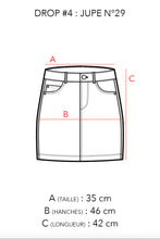 Charger l'image dans la galerie, N°29 - JUPE UPCYCLÉE - 36
