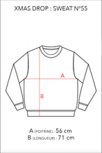 Charger l'image dans la galerie, N°55 - SWEAT UPCYCLÉ - M