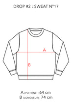 Charger l'image dans la galerie, N°17 - SWEAT UPCYCLÉ - L