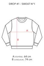 Charger l'image dans la galerie, N°1 - SWEAT UPCYCLÉ - L