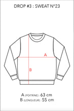 Charger l'image dans la galerie, N°23 - SWEAT UPCYCLÉ - L