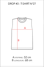 Charger l'image dans la galerie, N°27 - T-SHIRT UPCYCLÉ - M