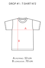 Charger l'image dans la galerie, N°2 - T-SHIRT UPCYCLÉ - M