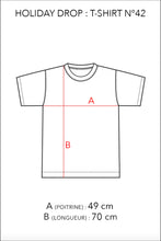 Charger l'image dans la galerie, N°42 - T-SHIRT UPCYCLÉ - S